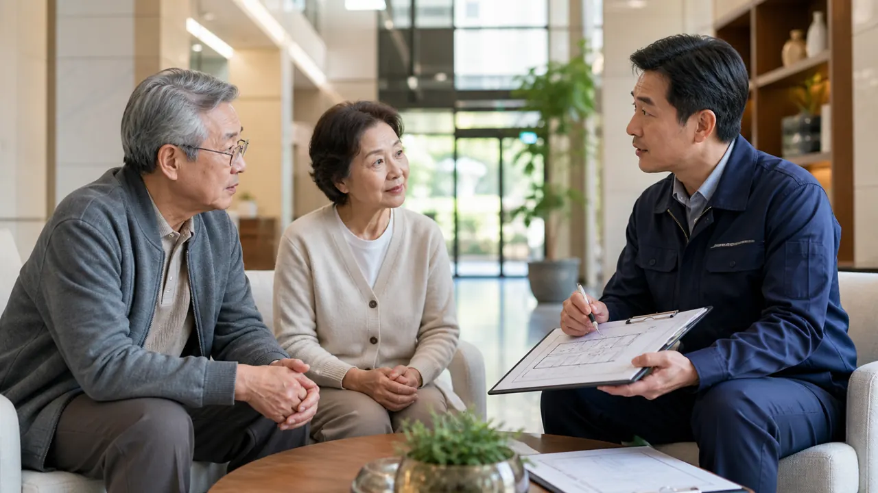 부부 입주 중 한쪽의 돌봄 필요가 커졌을 때: 함께 살지 판단하는 순서 관련 안내 이미지